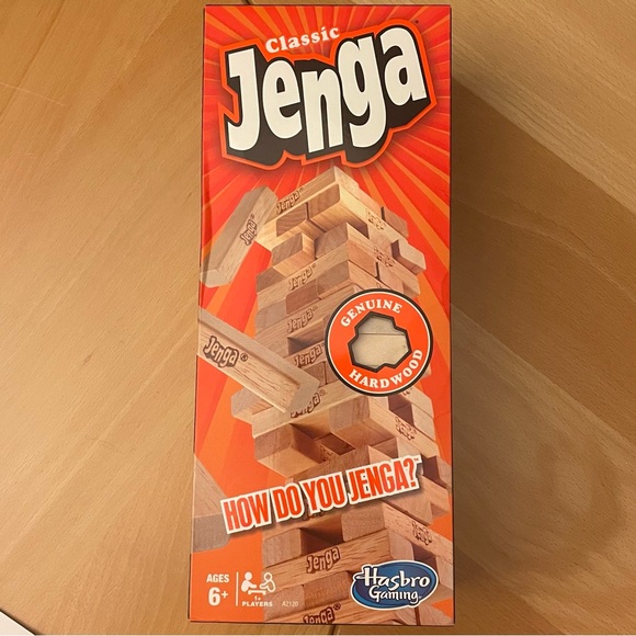 Hasbro Other - Hasbro Jenga with Orange Packaging